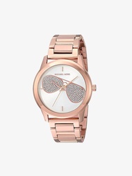 นาฬิกาข้อมือผู้หญิง Michael Kors  Hartman Silver Dial - Rose Gold MK3673