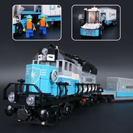 2018 Lepin 21006 New 1234Pcs Technic Series The  ing 10219 Train Set Building Blocks Bricks Educatio