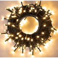 CLEARANCE - 10 Meter 100 Led LED Fairy String Light AC Powered , Lampu Raya , Christmas Lightings De
