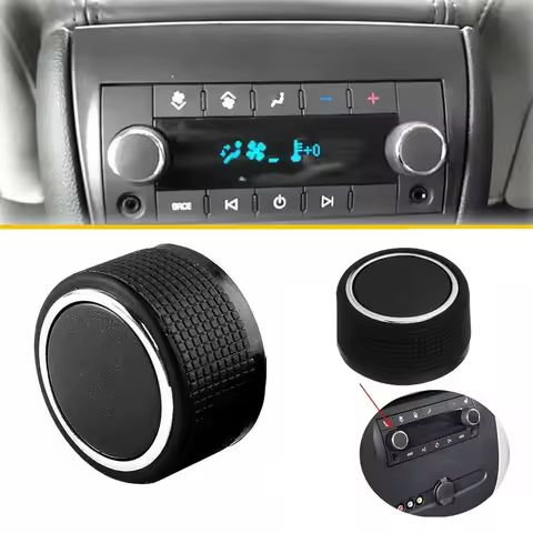 2/1PCS Rear Audio Radio Volume Control Knobs AC Heat Control Button for GMC Acadia 09-13 for Chevy S