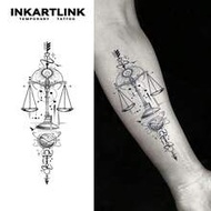 INKARTLINK Divine Series Herbal Fruit Juice Tattoo, Magic Tattoo, 15-Day Tattoo, Semi-Permanent Tatt