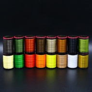Lightly Waxed 6/0 Fly Tying Thread Multi Filaments 120D Flat Polyester Tying Thread