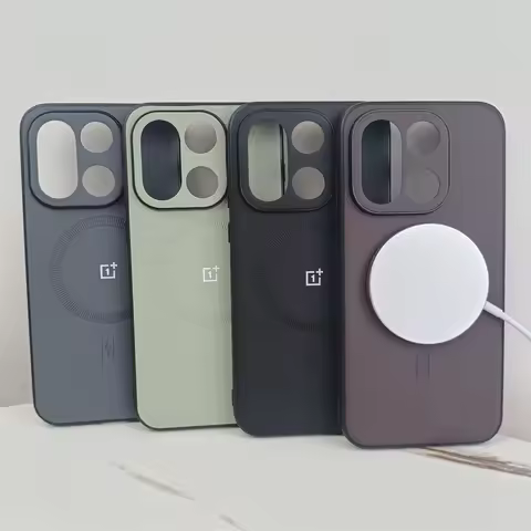 Luxury Shockproof Plain Skin Magnetic Phone Case For Oneplus 15 13 13T ACE 3 3V 3Pro 5 Ace5Ultra For
