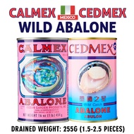 [CALMEX / CEDMEX]Origin Mexico Wild Abalone -454G(D.W 255G)(1.5 / 2.5 / 3.5 Piece)