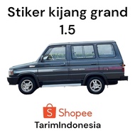 Kijang Grand Extra 1.5 Body List Sticker Kijang Grand Extra 1.5 Sticker/ (1PCS)