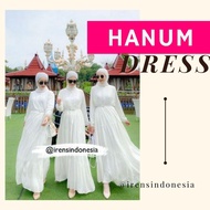 Hanum DRESS/GAMIS CRINKLE AIRFLOW IREN'S INDONESIA