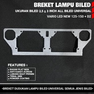 Biled Projector Lamp Bracket 2.5 Inch plus D2 Pnp Vario 125 150 Led New LG55