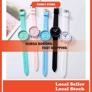 Women Watch Jam Tangan Korea Style Casual Watch  Simple Watch 韩版果冻手表W00178