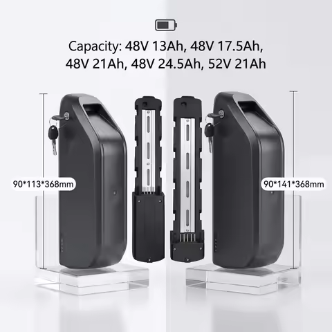 48 Volt Hailong E-Bike Battery 48V 13Ah 15.6Ah 17.5Ah 22.4Ah 52V 23Ah Li-ion Battery for Hidoes B6 G