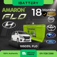 [FREE INSTALLATION] 105D31L AMARON FLO Car Battery