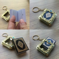 GANTUNGAN Unique Keychain Mini Quran Keychain Mini Quran Hajj Souvenir Quran - 1 PCS