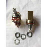 Japanese Noble B50K Guitar Lifting Cutting Unit Potentiometer Handle Length 15MM with Nut Slice Bran