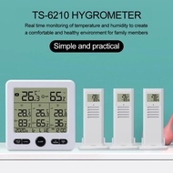 R8Weather Station Indoor/Outdoor Wireless Sensors Digital Thermometer Hygrometer LED LCD Display The