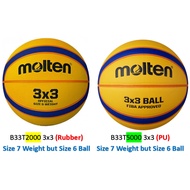 (SG Stock) *100% Authentic* 3 on 3 Basketball 3×3 Basketball Wilson Street Ball B33T5000 Wilson Bask