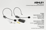 MIC WIRELESS HEADSET BANDO ASHLEY MRH 100 1 MIC HEADSET BANDO IMAM MASJID PRESENTASI GARANSI ORIGINA
