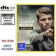 T2D56 The Night Agent Season 1 (2023) [10 EPISODES] (2 DISCS) Action Drama Thriller