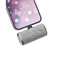 iWalk Small Portable Charger, Power Bank 4500mAh, Ultra Compact Cute Shiny Battery, Compatible with 