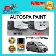 Autospa Touch up Paint For Proton Exora (Paint Clear Coat & Clear Solvent) 18ML
