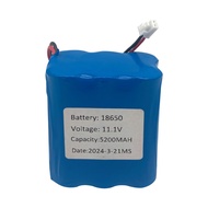 11.1V Rechargeable Battery Pack Power Tool 40cm 47cm Solar Lying Floor Fan 18650 Lithium Battery Pac