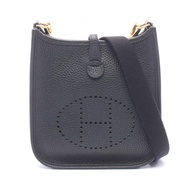 【二手】愛馬仕 HERMES Evelyne TPM 黑色肩包 其他 Evelyne Amazon TPM 黑色 女士二手 A