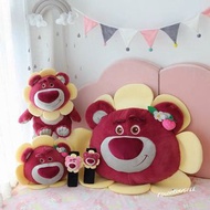 勞蘇 公仔 安全帶 車載 車用 頭枕 頸枕 cushion 靠墊 腰枕 lotso 花花 toystory