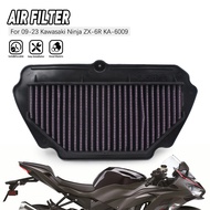 Motorcycle Air Filter Cleaner for Kawasaki Ninja ZX6R ZX636 ABS 2016-2024 ZX636F ZX636E ZX600R6
