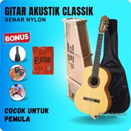 GITAR GUITAR AKUSTIK TYPE C370 CLASIK CLASSIK KLASIK SENAR NYLON NILON