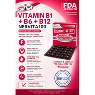 Nervita 100 Vitamin B1 + B6 + B12 Vitamin B1 + B6 + B12 FDA Approved BNDPHARMACORP