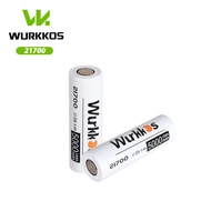 Wurkkos 3.7V 21700 rechargeable battery 5000mAh power battery 21700 with flashlight