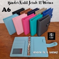 A6 BINDER (6 HOLES Ring) 10 COLOR OPTIONS
