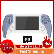 PROJECT X PRO Handheld Video Game Console 64G+15000 Games 4.3-Inch Display 3D Stereo Sound Support 2