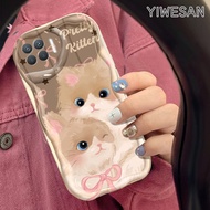 YIWESAN Casing Hp OPPO A93 2020 F17 Pro Reno 4F Reno4 F Reno 4 Lite Reno4 Lite Case ponsel bungkus s