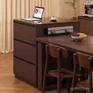 Banbeihu Cooking Table Dining Table Work Table Can Tea Storage Household Table Solid Wood Island Tai