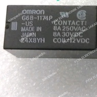 SB99 relay omron original g6b-1374p-us 12vdc 8a 8ampere 8 ampere