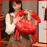 PF Realistic Crab Plushie Plush Doll Sea Crab Snow Crab King Crab Soft Pillow Ornament