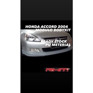 HONDA ACCORD 2004 MODULO BODYKIT HIGH GRED METERIAL PU COMPLETE SET READY STOCK , BOLEH DIBELI BERASINGAN.RHM BODYKIT