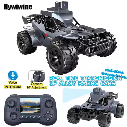 Voice Chat Rc Car with Camera Lcd Remote Fpv Real Time Transmission High Speed 2.4g Remote Control C