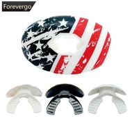 FOREVERGO 1PC Rugby Football Sports Professional Mouth Guard Basketballl Hockey Boxing Silicone Prot