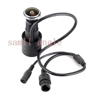 POE Wired Network IP Fish-eye Wide-angle Door Eye Anti-theft Door2MP Cat Eye Remote Camera APP ICsee