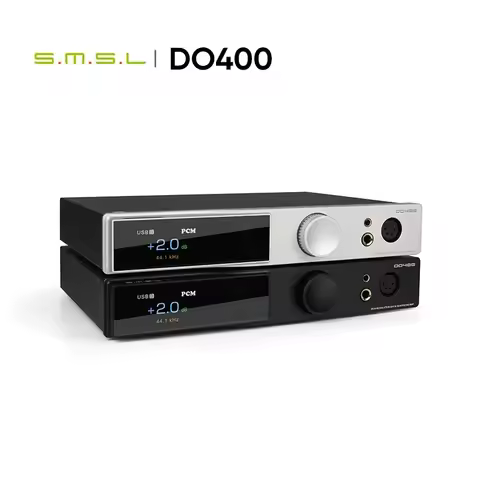 SMSL DO400 HIFI Amplifier Bluetooth 5.1 Full Balanced Audio Decoder DAC PCM32bit/768kHZ DSS512 XMOS 