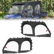 KEMIMOTO Soft Upper Doors Compatible with Kawasaki Mule Pro FXT/DXT 2015-2025, Waterproof Tear-Resis