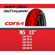 TAYAR CORSA PLATINUM TUBELESS TYRE M5 110/70-13 120/70-13 130/70-13 140/70-13 NMAX YAMAHA