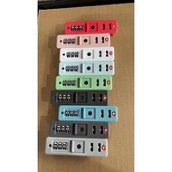 Colorful TSA007 93x24 negative suitcase digital lock