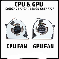 Fan for DELL G7-7577 G7-7588 P72F G5-5587 Laptop CPU & GPU Cooling Fan