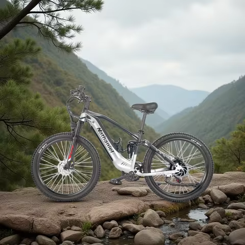 Nathaniel SYR03 Electric bike 27.5"48V1000W Adult electric assisted bike 45Ah large capacity detacha