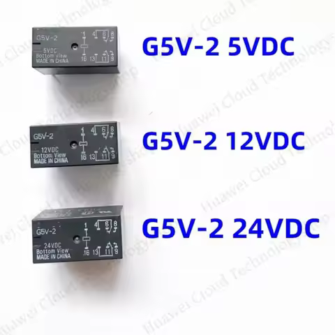 5 10PCS Relay G5V-2-5VDC G5V-2-12VDC G5V-2-24VDC Two open two closed 2A 8PIN Original Signal Relay F