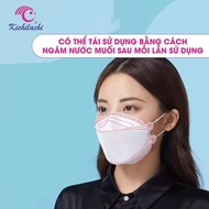 Lightning 5 Kichi 4-layer antibacterial mask, reusable 3-4 times