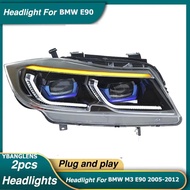 Car Accessories For BMW E90 Led Headlights 2005-2012 Front DRL Lights 320i 318i 323i Head Lamp Assem