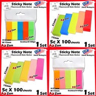 Sticky Note Memo Pad Fluorescent Note Sticker Post It Sign Here Sticky Notes