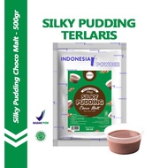 [SILKY PUDDING] Silky PUDDING Powder Choco Malt Flavor 500 Gr Mix Sugar PUDDING Suction Pudot Desser